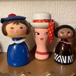 Vintage Avon Small World Miss Lollypop cologne mist bottles lot of 3